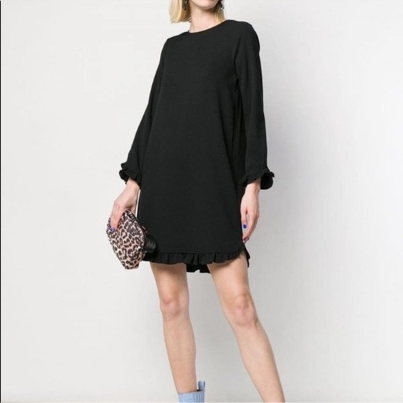 dissh white mini dress GABBY WHITE OVERSIZED COTTON MINI DRESS